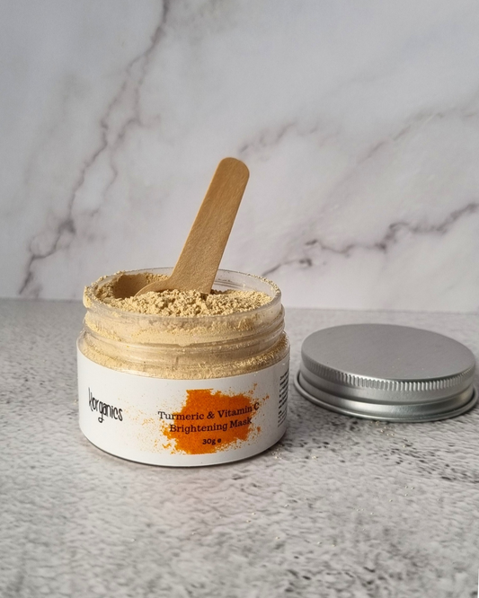 Korganics Turmeric and Vitamin C brightening mask - 30g
