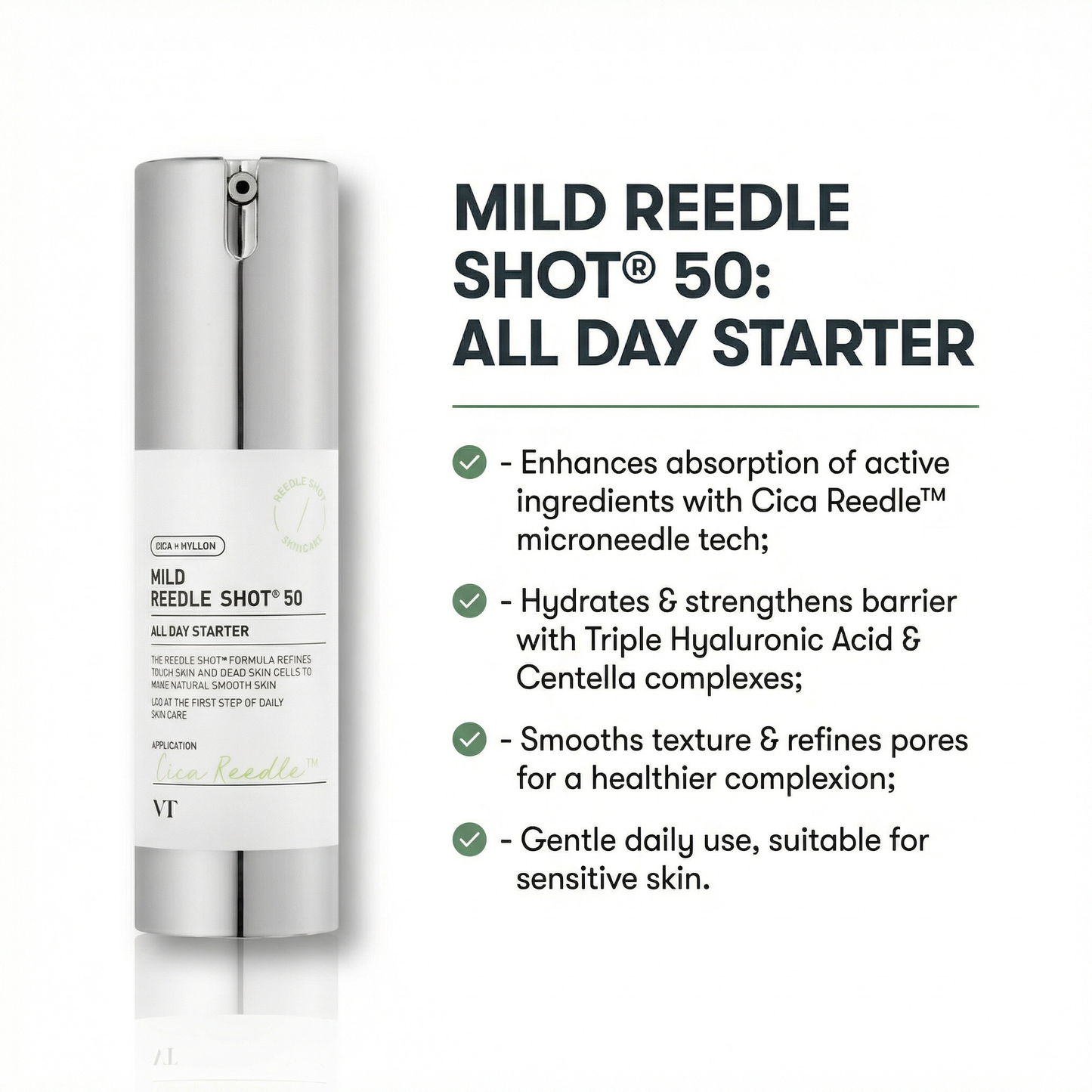 VT Cosmetics- Mild Reedle Shot 50