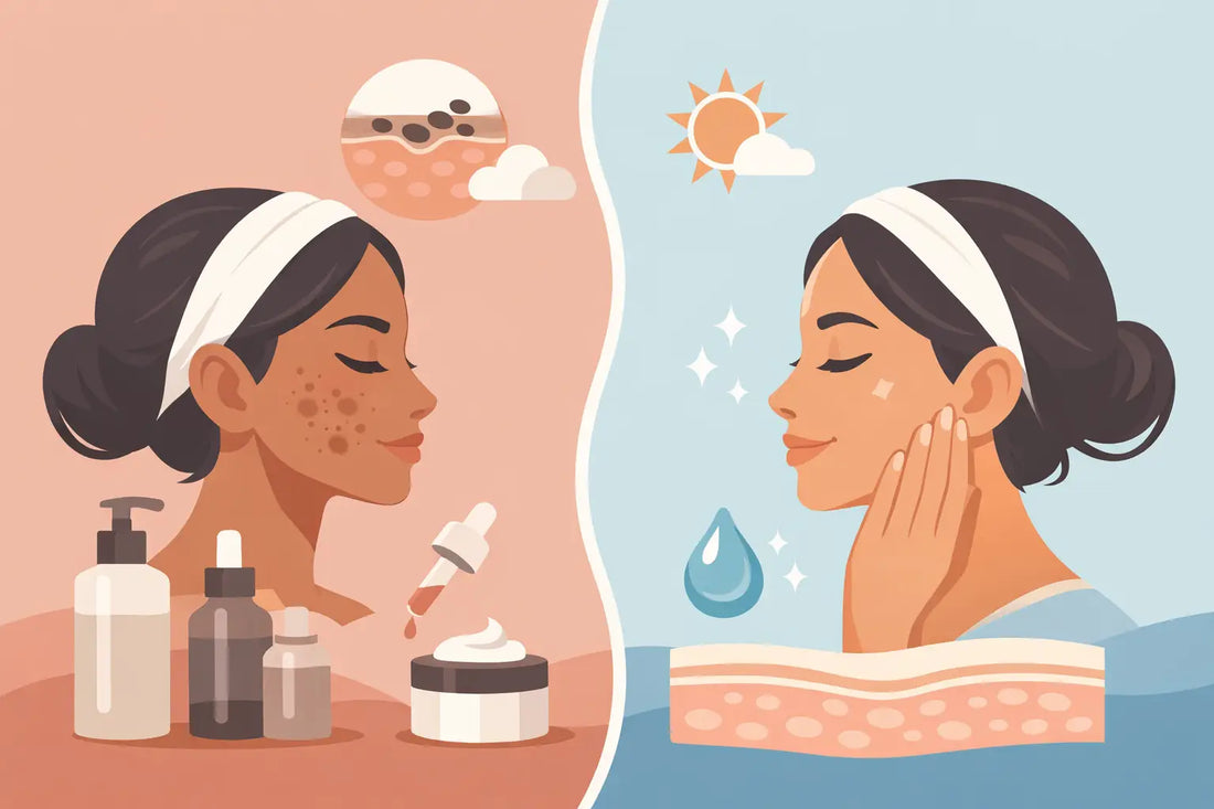 Hyperpigmentation Routine Before and After Results