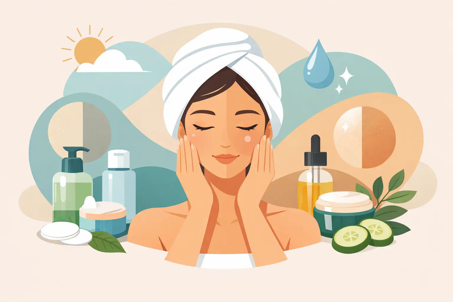 Korean Skincare Routine for Combination Skin