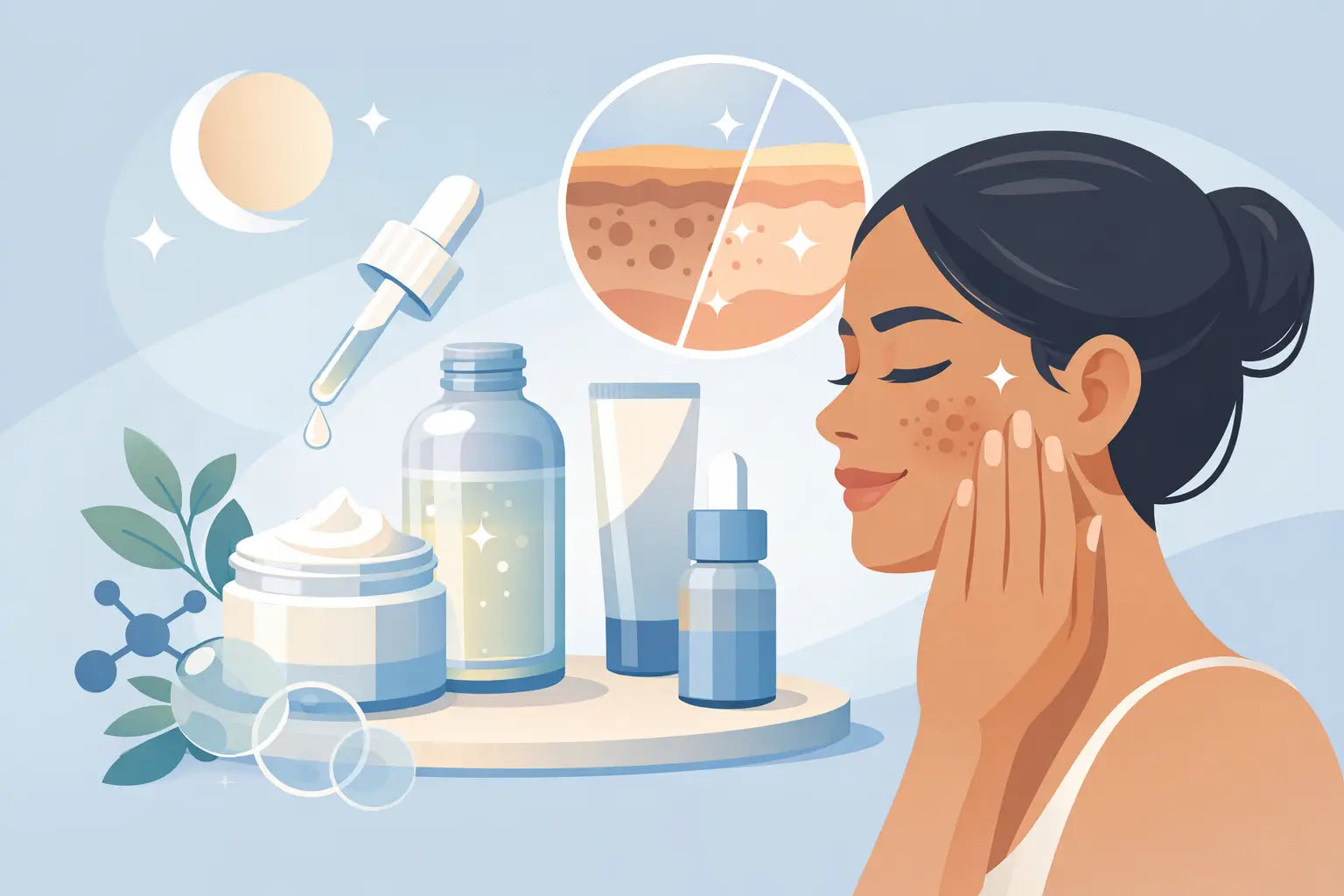 Dark Spot Routine With Niacinamide Serum