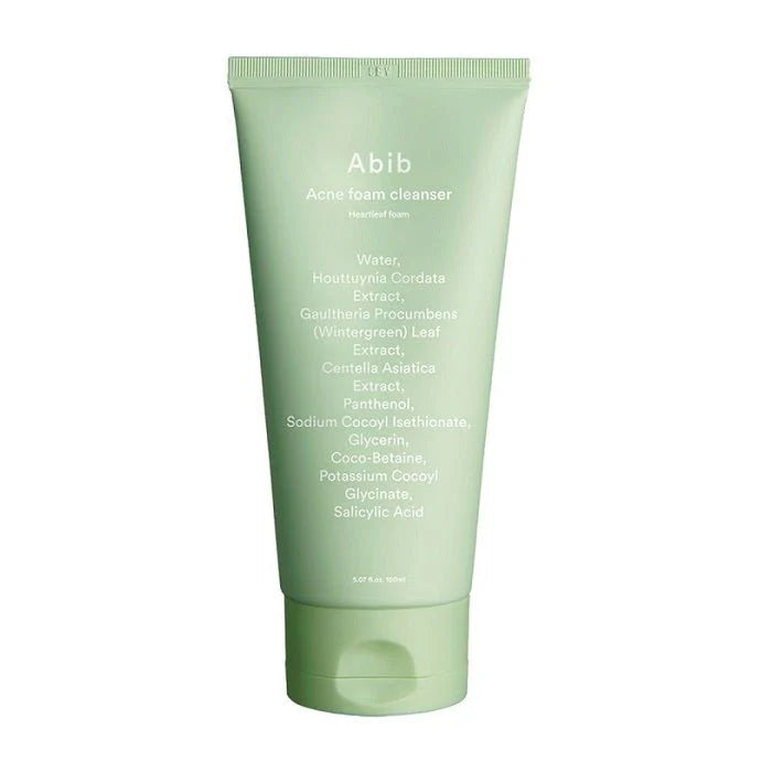 Abib – Acne Foam Cleanser Heartleaf Foam